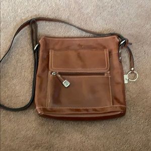 Giani Bernini brown leather bag